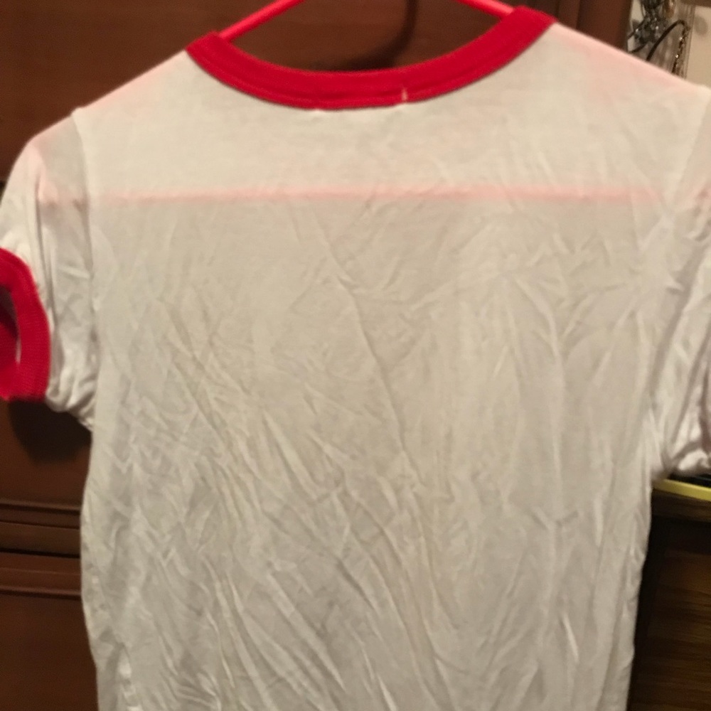 USA Cropped Ringer Tee - Picture 2 of 4